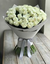Букет 35 Белых роз #REPLACE_PRED# Мельчевке