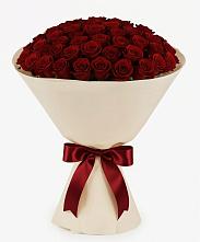 Букет 101 Бордовая роза Блэк Бакарра #REPLACE_PRED# Мельчевке