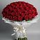 Букет 101 Красная роза Блэк Мэджик в Мельчевке