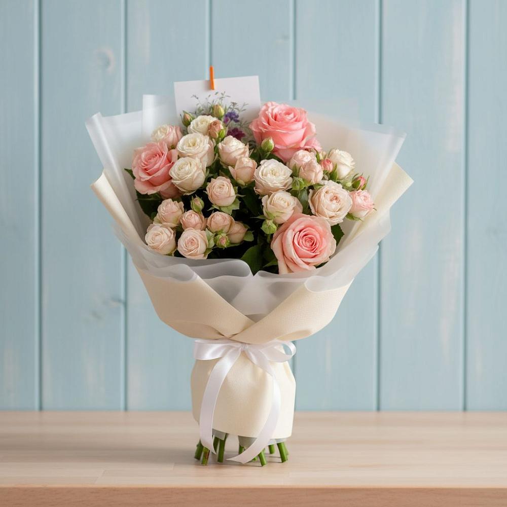 Букет цветов из: Розы в Мельчевке