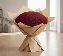 Букет 101 Красная роза #REPLACE_PRED# Мельчевке