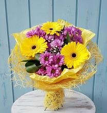 Букет цветов из:  Хризантемы и Герберы в Мельчевке