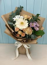 Букет цветов из:  Герберы и Хризантемы в Мельчевке