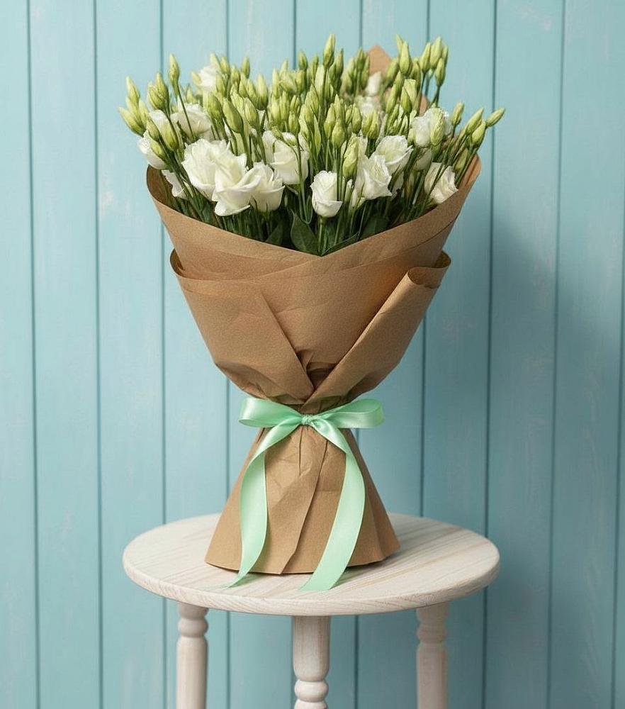 Букет цветов из: Лизиантусы в Мельчевке