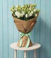 Букет цветов из:  Лизиантусы в Мельчевке