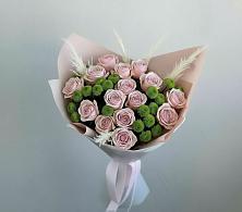 Букет цветов из:  Розы и Хризантемы в Мельчевке