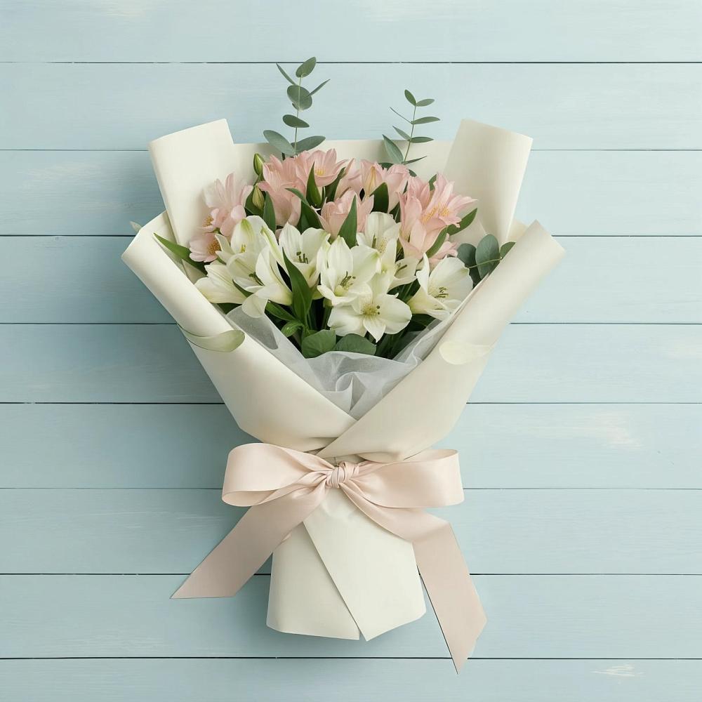 Букет цветов из: Альстромерии в Мельчевке