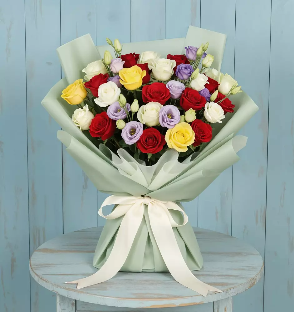 Букет цветов из: Розы в Мельчевке